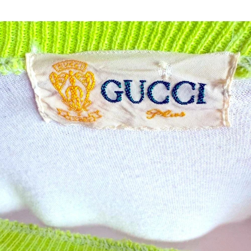 Rare Vintage Gucci Plus GG T-Shirt